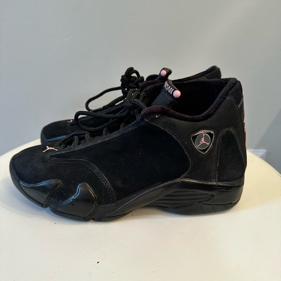 Jordan’s Rare 2005 retro Jordan’s  XIV 14 pink & black size 8 woman’s Y2K 2000’s - Picture 1 of 7